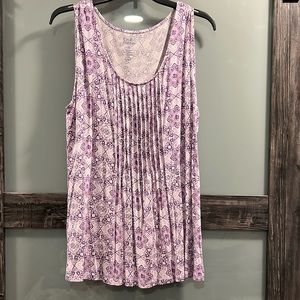 Croft & Barrow tank top, size XL